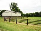 Flex Fence, Brown - Wider Farm View