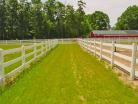 White PVC Fencing vs Board Fencing