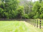 Brown Flex Fence® - Long Angle of Our Beautiful Fence