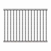 48" Essex Grillwork Section Kit, Galvalume