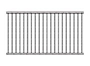 65" Essex Grillwork Section Kit, Galvalume