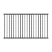 65" Essex Grillwork Section Kit, Galvalume
