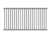 72" Essex Grillwork Section Kit, Galvalume