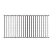72" Essex Grillwork Section Kit, Galvalume