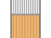 Dublin Grill Top Door