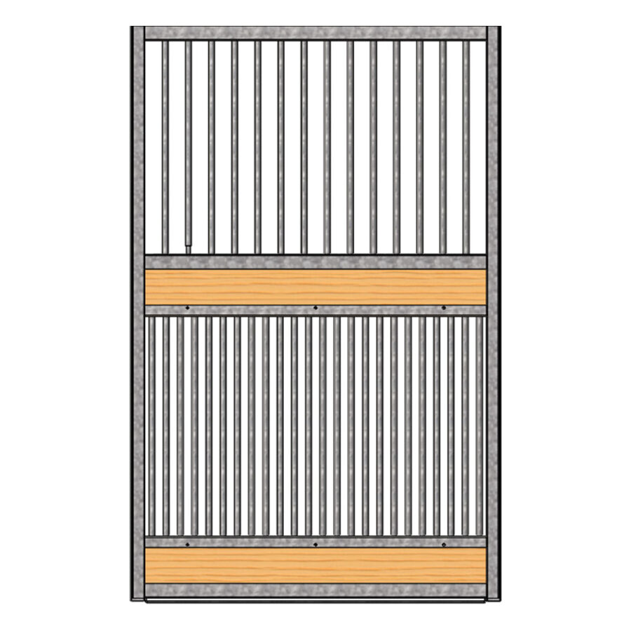 Dublin Full Grill Door