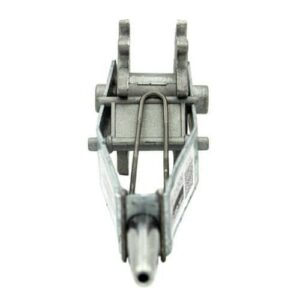 Adjustable inline fence wire tensioner