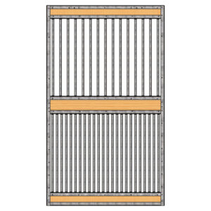 Essex Full Grill Door Kit, Galvalume