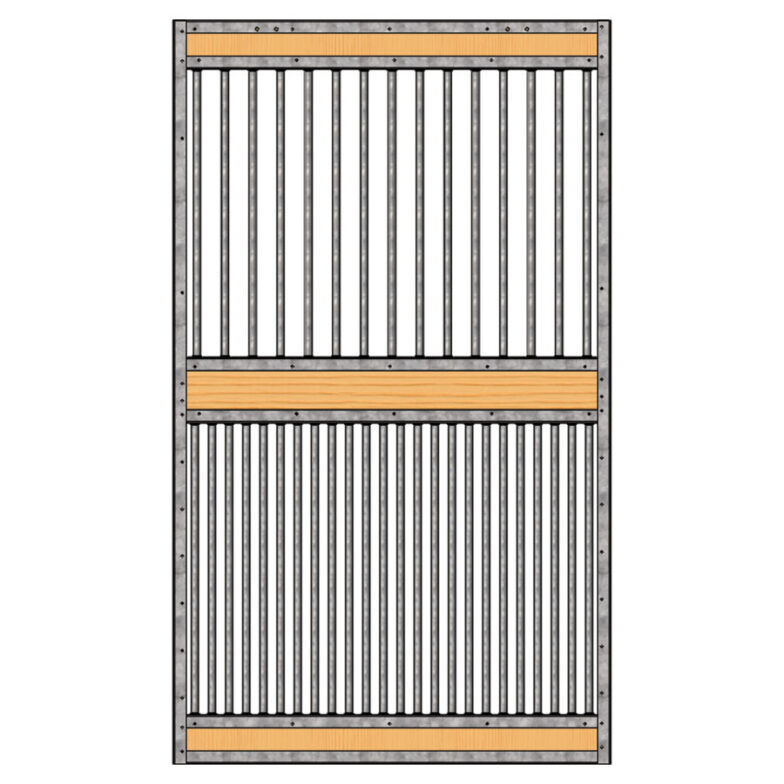 Essex Full Grill Door Kit, Galvalume