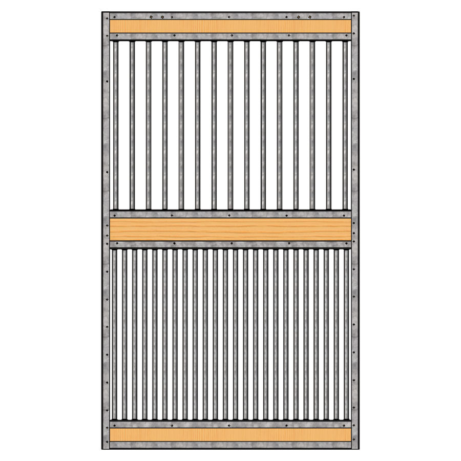 Essex Full Grill Door Kit, Galvalume