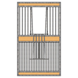 Essex Full Grill V-Door Kit, Galvalume