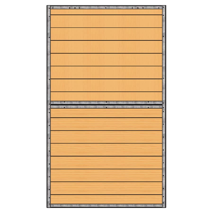 Essex Solid Door Kit, Galvalume