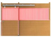 Derby Premium Track & Door Hardware Kit, Galvanized
