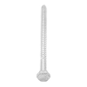 1/4" x 4" Hex Head Lag Screw, Zinc-Plated