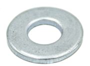 1/4" Flat Washer, Zinc-Plated