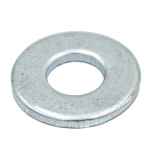 1/4" Flat Washer, Zinc-Plated