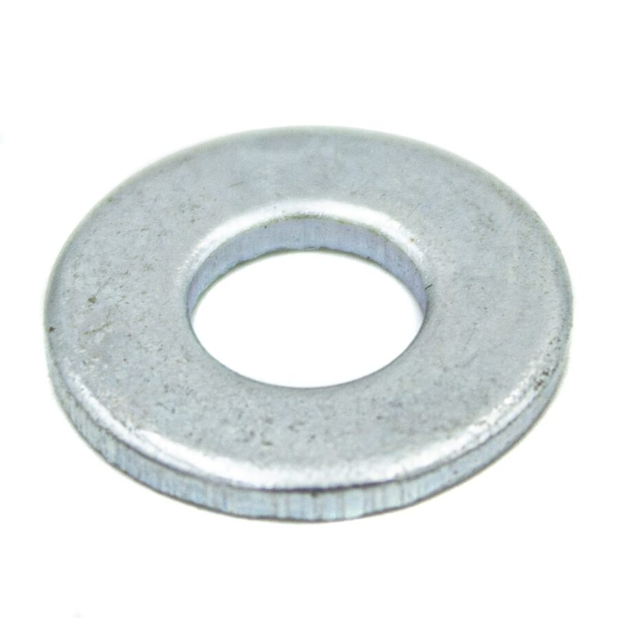 1/4" Flat Washer, Zinc-Plated