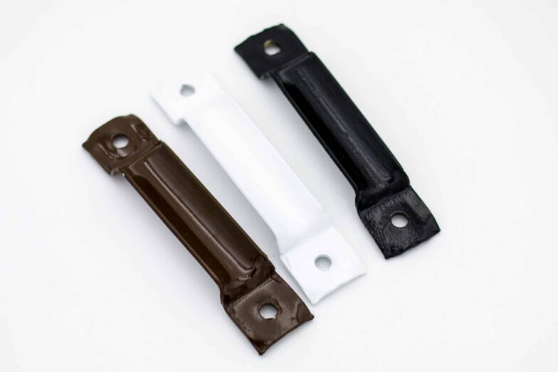 180801GF_Product Photos-4 a trio of brackets. one brown, one white and one black