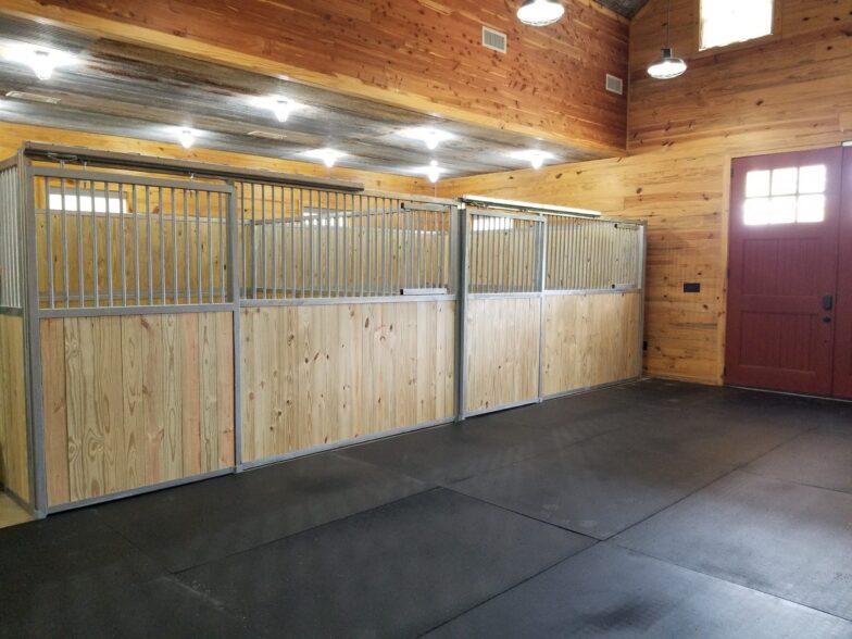 20220610_151839 - Donna Smith line of Dublin stalls in a new stable construction