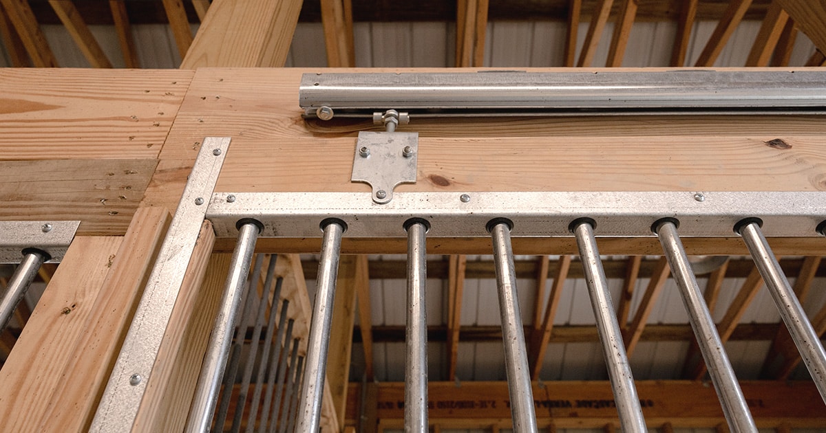 Trackble Stall Derby Stall Door Track Hardware | RAMM Fence & Stalls