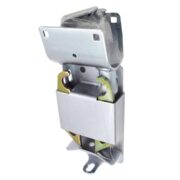 2-Way Locking Latch, Zinc-Plated