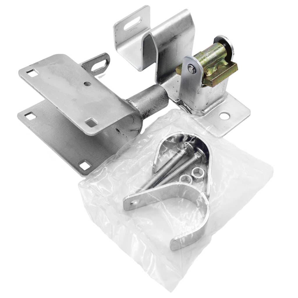 1-Way Locking Latch, Zinc-Plated