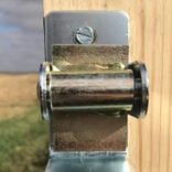 silver bolt for 1-way locking latch