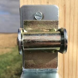 silver bolt for 1-way locking latch