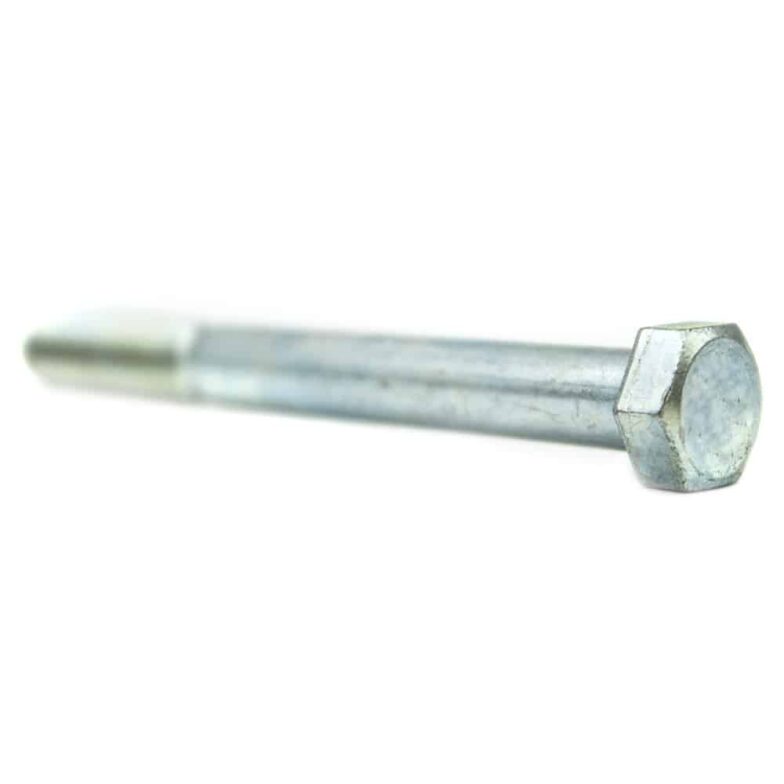 38X3.5HEX_5.jpg 3/8" x 3-1/2" Hex Head Bolt, Zinc-Plated
