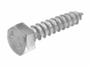 5/16" x 1-1/2" Hex Head Lag Screw, Zinc-Plated
