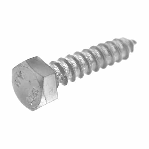 5/16" x 1-1/2" Hex Head Lag Screw, Zinc-Plated