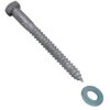 1/2" x 5" Lag Screw & Washer, Hot-Dip Galvanized