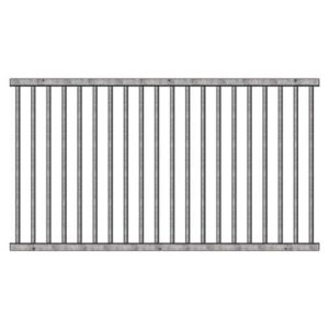 65" Welded Grillwork Section