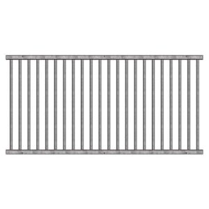 72" Welded Grillwork Section