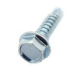 #8-18 x 3/4" Hex Head Self-Driller Screw for Feed Opening, Zinc-Plated