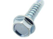 #8-18 x 3/4" Hex Head Self-Driller Screw for Feed Opening, Zinc-Plated