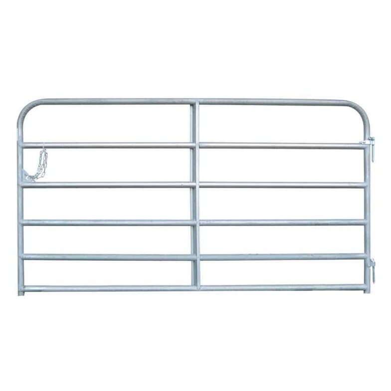 1-5/8" Round Tube Gate, Galvanized