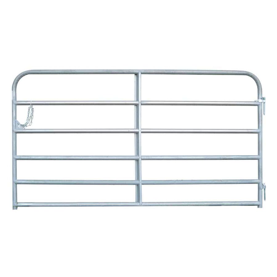 1-5/8" Round Tube Gate, Galvanized