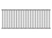 91" Welded Grillwork Section