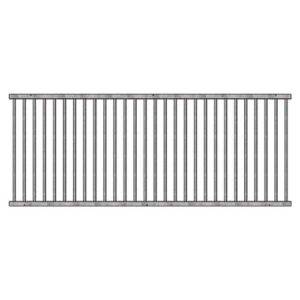 91" Welded Grillwork Section