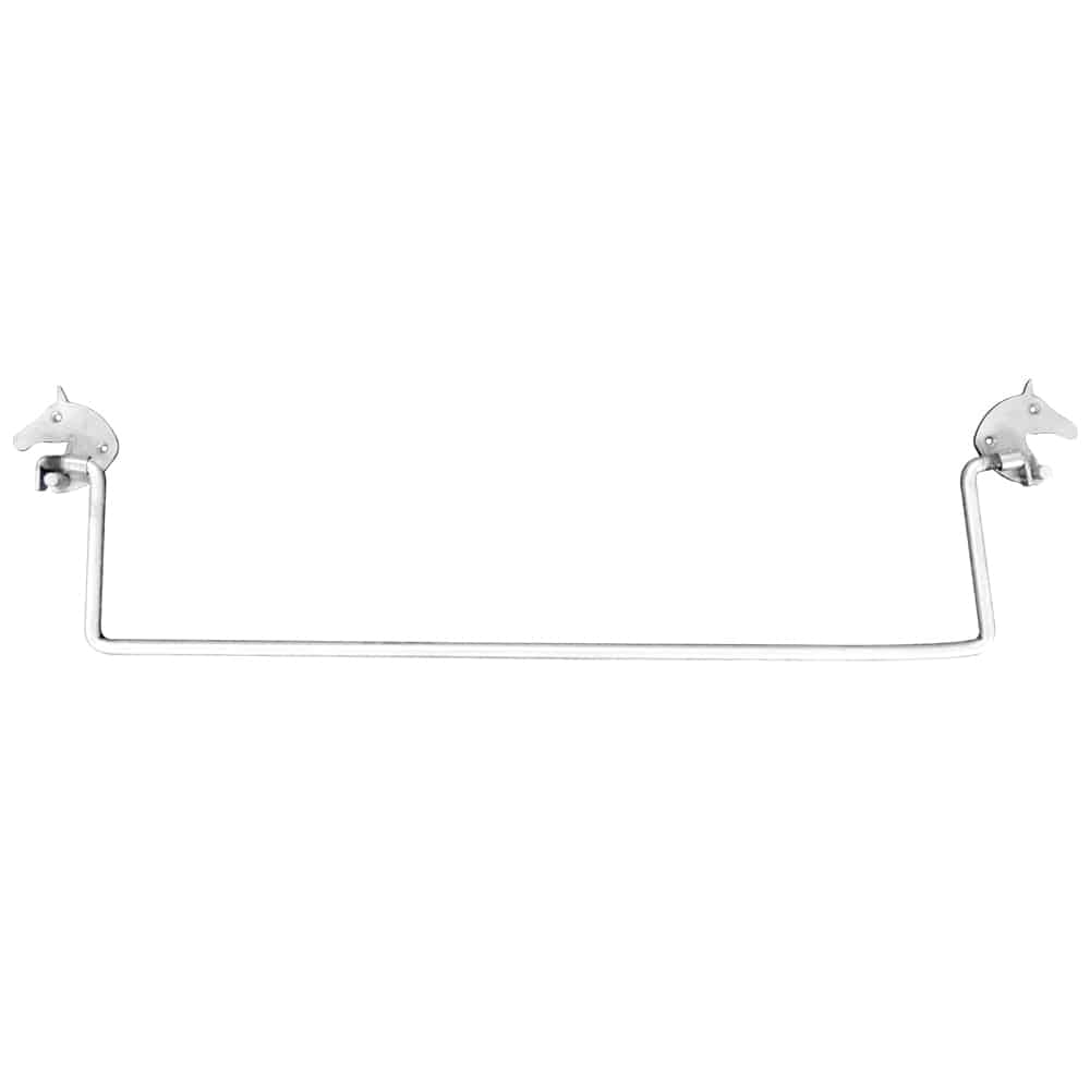 40.5" Horse Head Blanket Bar, Galvalume