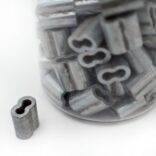 closeup of crimp sleeve