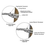 diagram showing how to use crimp sleeve