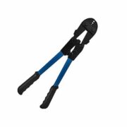 Crimping Tool with blue and black handles