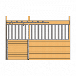 Horse Stall Welded Front Grill Top