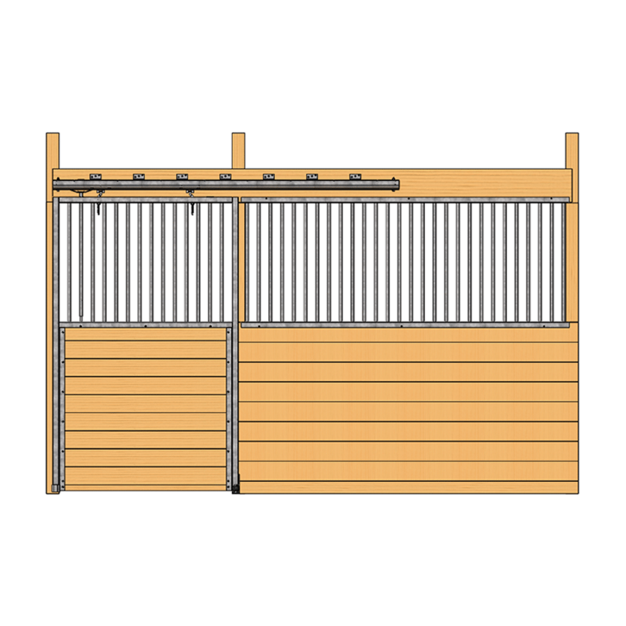 Cambridge Welded Front Grill Top Door