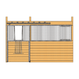 Cambridge Welded Front V-Door - Feed Door