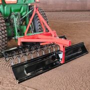 4' Track & Ring Conditioner, Powder-Coated Red