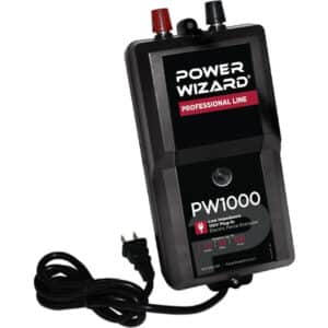 1.0-Joule, 110V Low Impedance, Plug-In Fence Charger