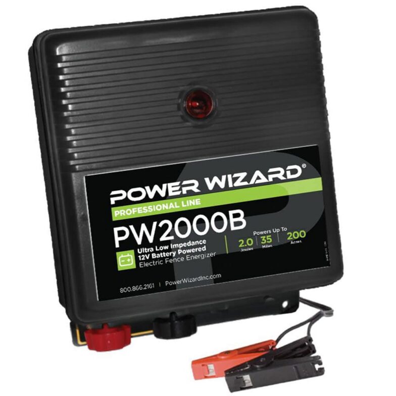 DSPW2000B_01.jpg 2.0-Joule, 12V Ultra-Low Impedance, D-Cell Battery Fence Charger